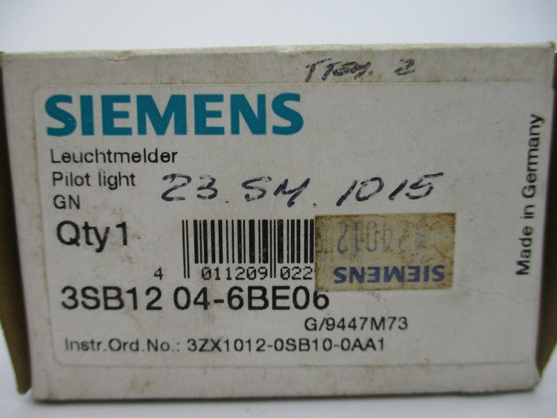 SIEMENS 3SB1204-6BE06 NSMP