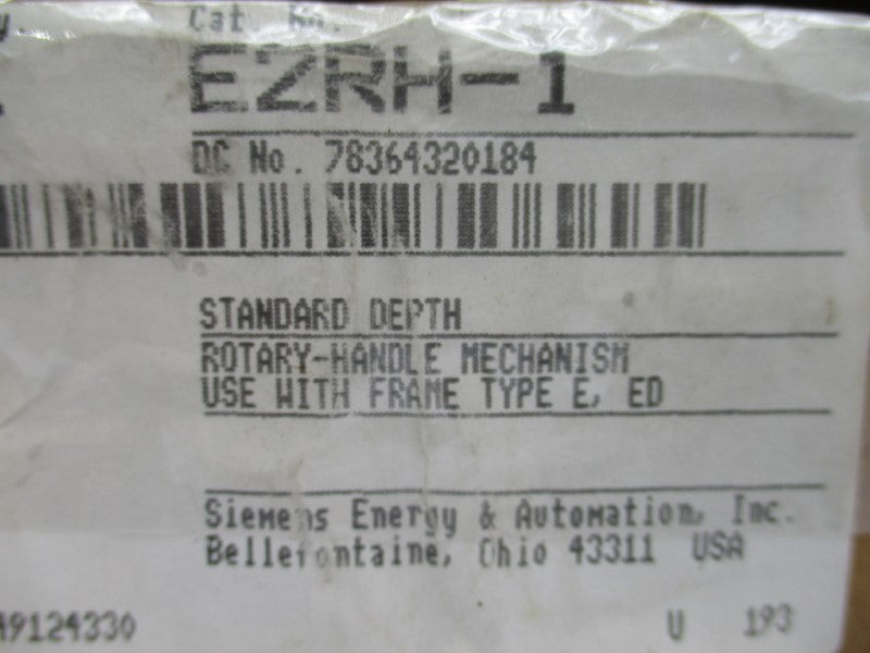 ITE E2RH-1 NSMP