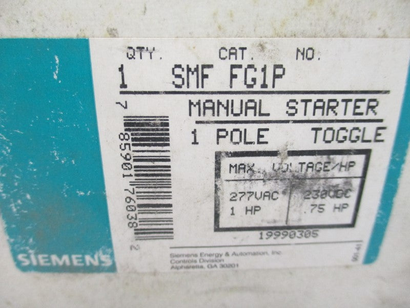 SIEMENS SMF-FG1P NSMP