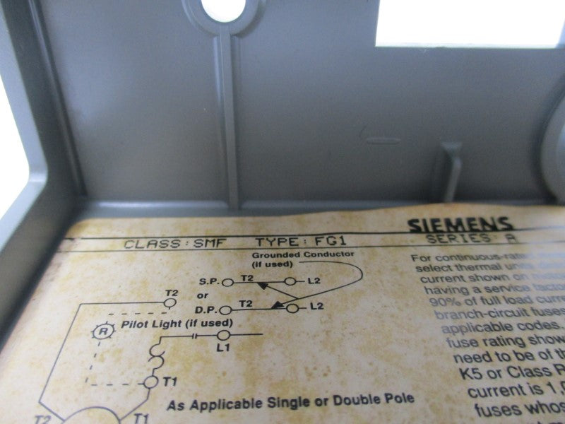 SIEMENS SMF-FG1 NSNP