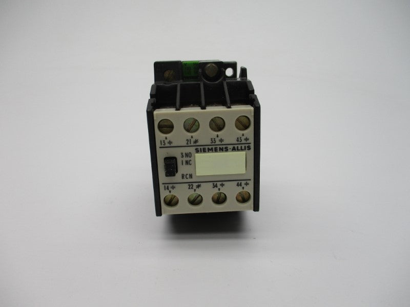SIEMENS RCN31 10A 600VAC NSNP