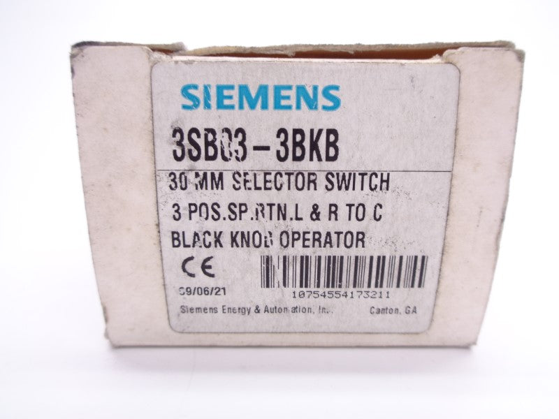 SIEMENS 3SB03-3BKB NSMP