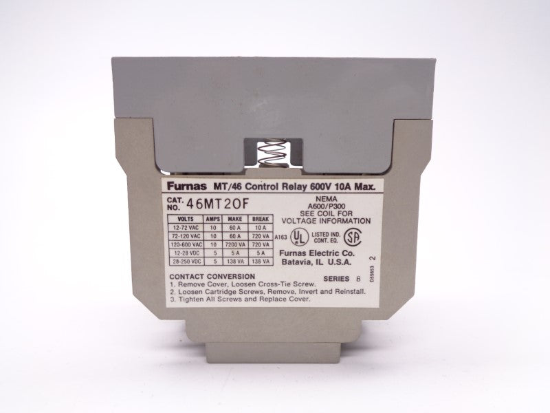 FURNAS 46MT20F SER. B 110/120V 10A NSMP
