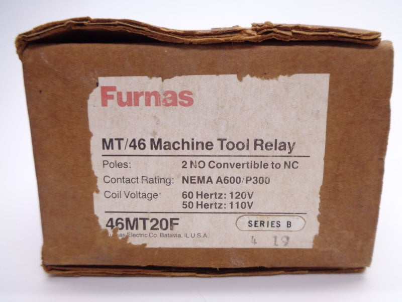 FURNAS 46MT20F SER. B 110/120V 10A NSMP