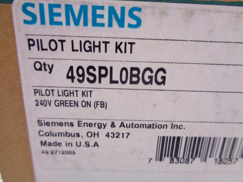 SIEMENS 49SPL0BGG NSMP