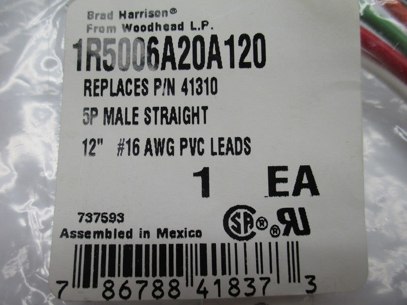 DANIEL WOODHEAD 1R5006A20A120 RECEPTACLE * NEW IN FACTORY BAG *
