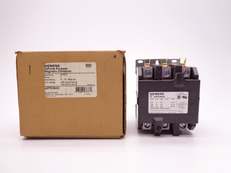 SIEMENS 42FE35AG 75A 190-220V 208-240V NSMP
