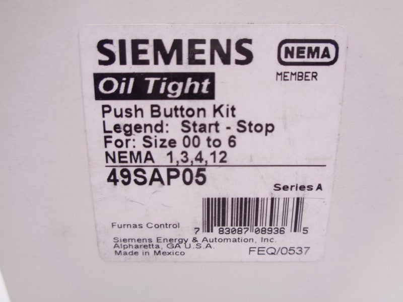 SIEMENS 49SAP05 NSMP