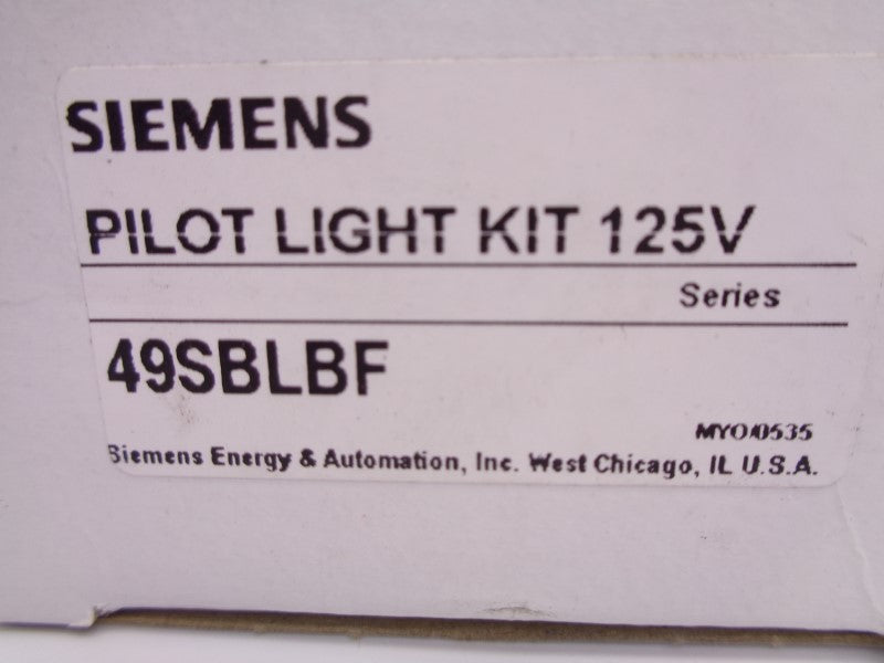SIEMENS 49SBLBF NSMP