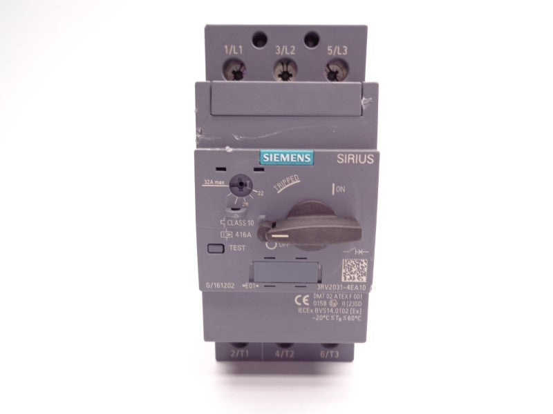 SIEMENS 3RV2031-4EA10 (AS PICTURED) 22-32A 600V NSNP