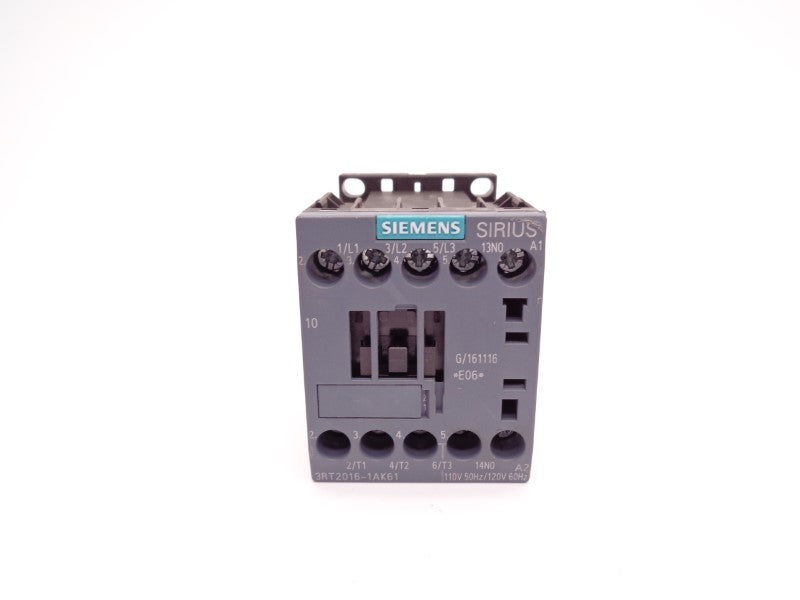 SIEMENS 3RT2016-1AK61 110/120V 20A NSNP