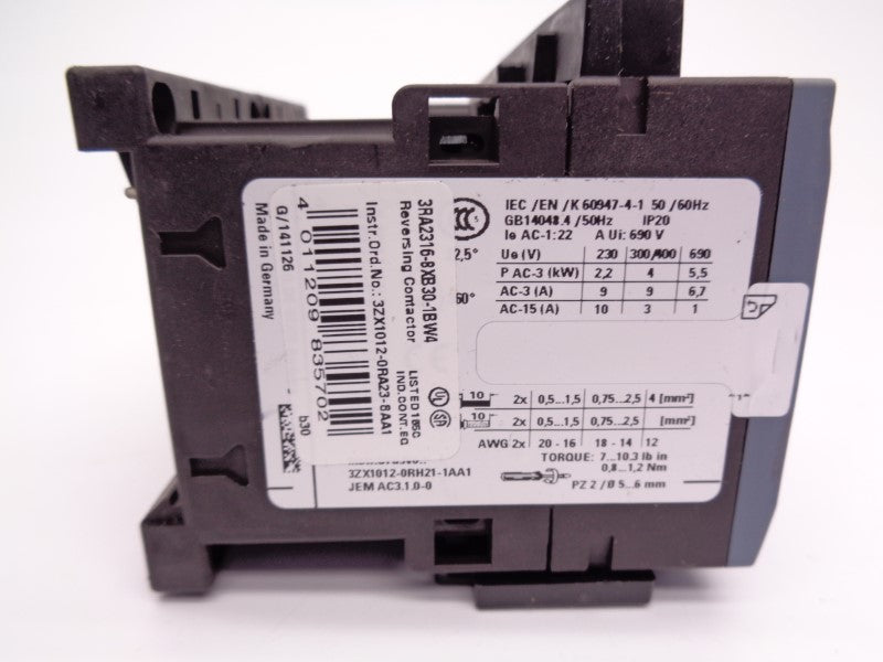 SIEMENS 3RT2016-1BW42 48VDC NSNP