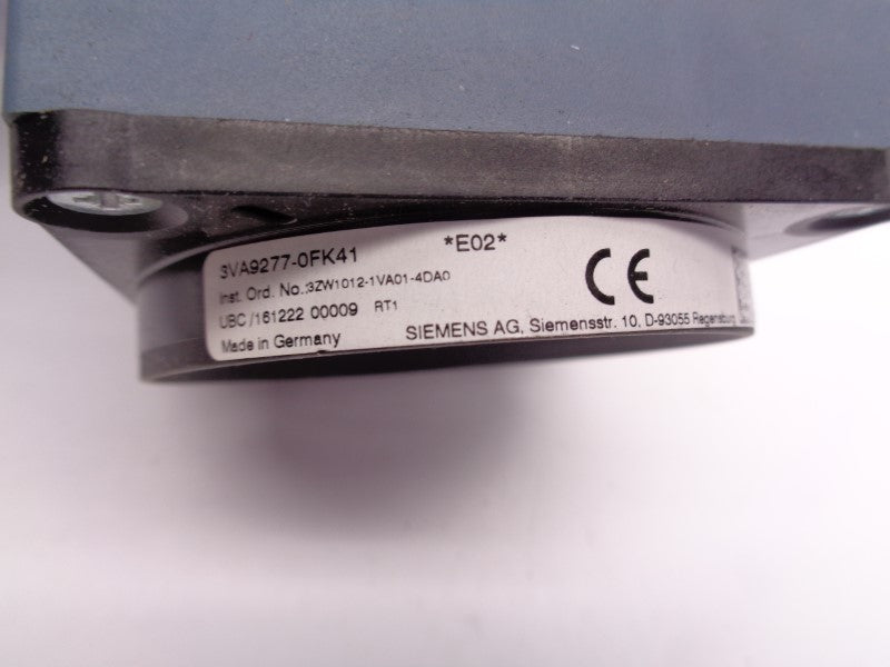 SIEMENS 3VA9277-0FK41 (AS PICTURED) NSNP