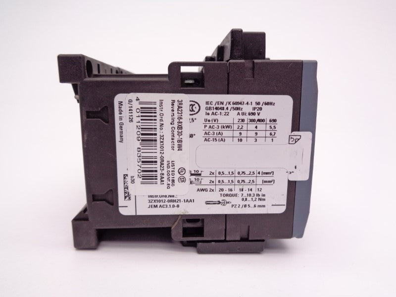 SIEMENS 3RA2316-BXB30-1BW4 48VDC NSNP