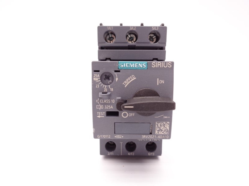 SIEMENS 3RV2021-4DA10 18-25A 480V NSNP