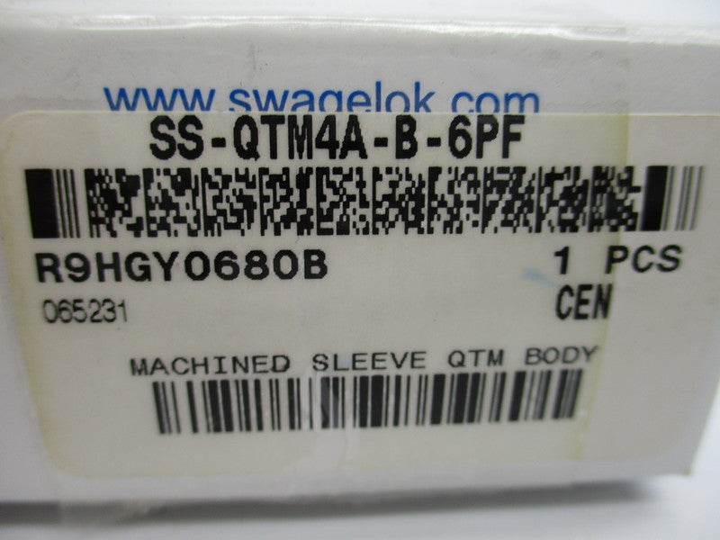 SWAGELOK SS-QTM4A-B-6PF NSMP