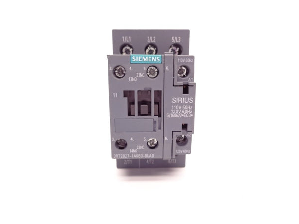 SIEMENS 3RT2027-1AK60-0UA0 110/120V NSNP