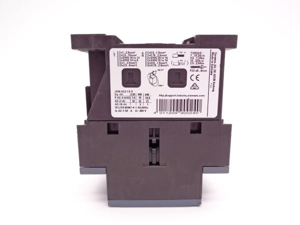 SIEMENS 3RT2027-1AK60-0UA0 110/120V NSNP