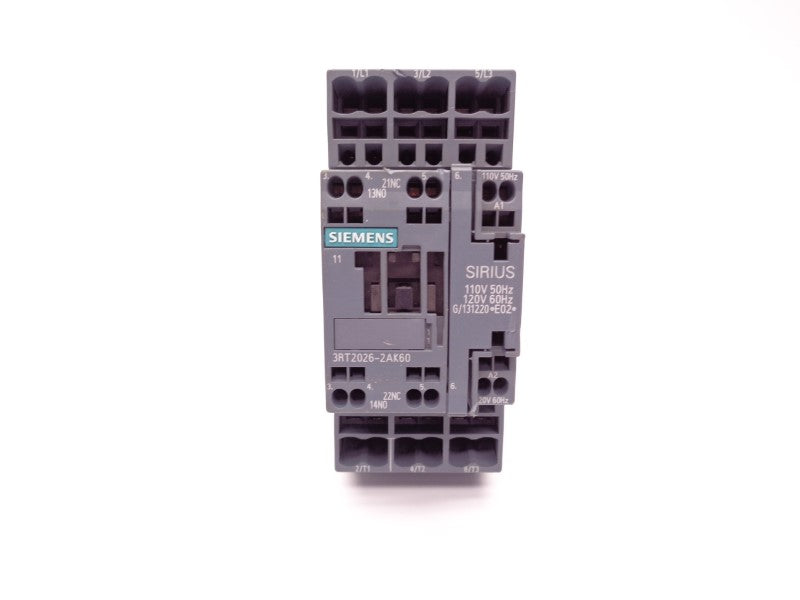 SIEMENS 3RT2026-2AK60 110/120V NSNP