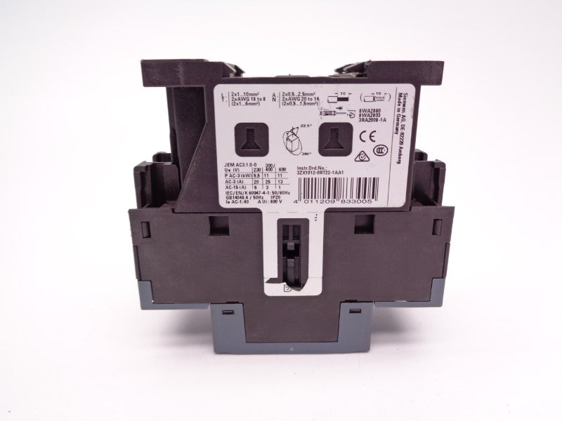 SIEMENS 3RT2026-2AK60 110/120V NSNP