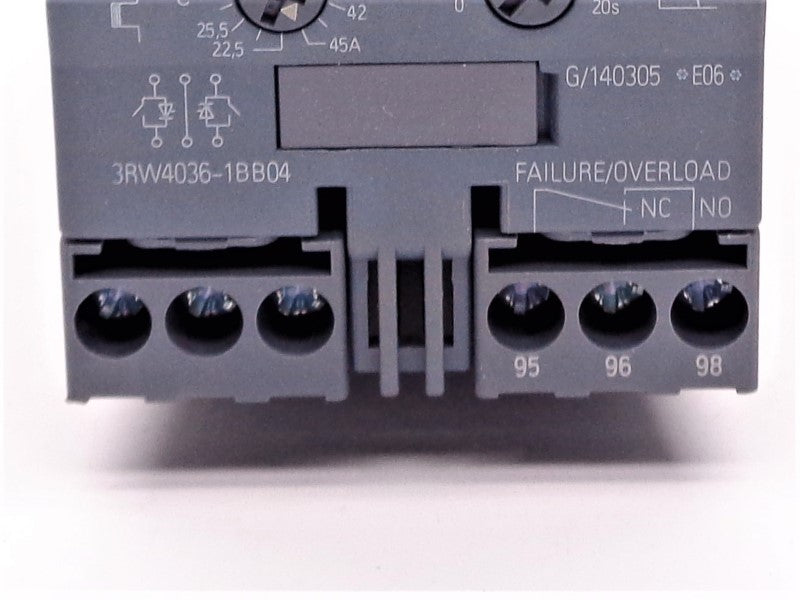 SIEMENS 3RW4036-1BB04 24V NSNP