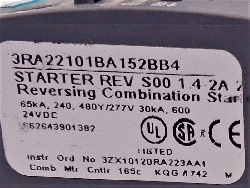 SIEMENS 3RA22101BA152BB4 NSNP