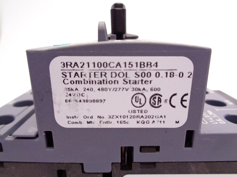 SIEMENS 3RA21100CA151BB4  NSNP