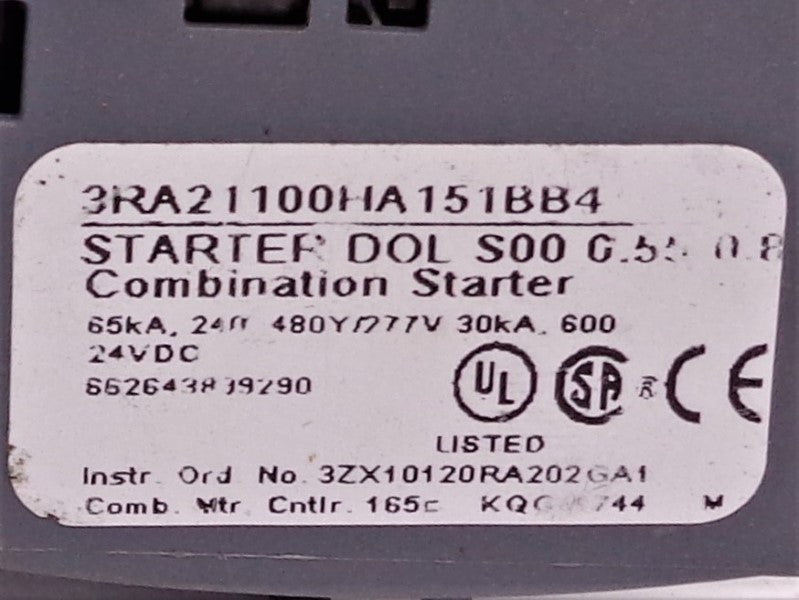 SIEMENS 3RA21100HA151BB4  NSNP