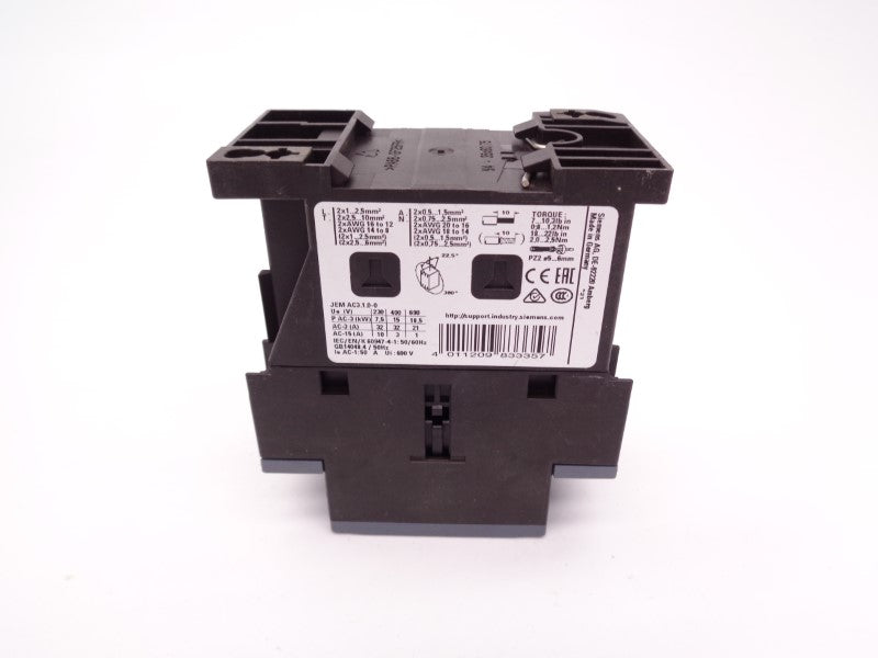 SIEMENS 3RT2027-1AK60 110/120V NSNP