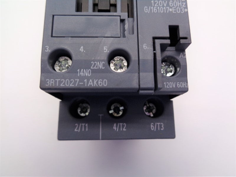 SIEMENS 3RT2027-1AK60 110/120V NSNP