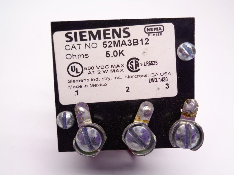 SIEMENS 52MA3B12 NSNP