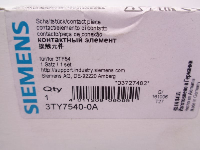 SIEMENS 3TY7540-0A NSFS