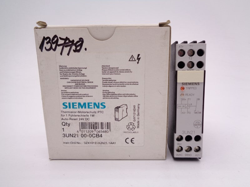 SIEMENS 3UN2100-0CB4 NSMP