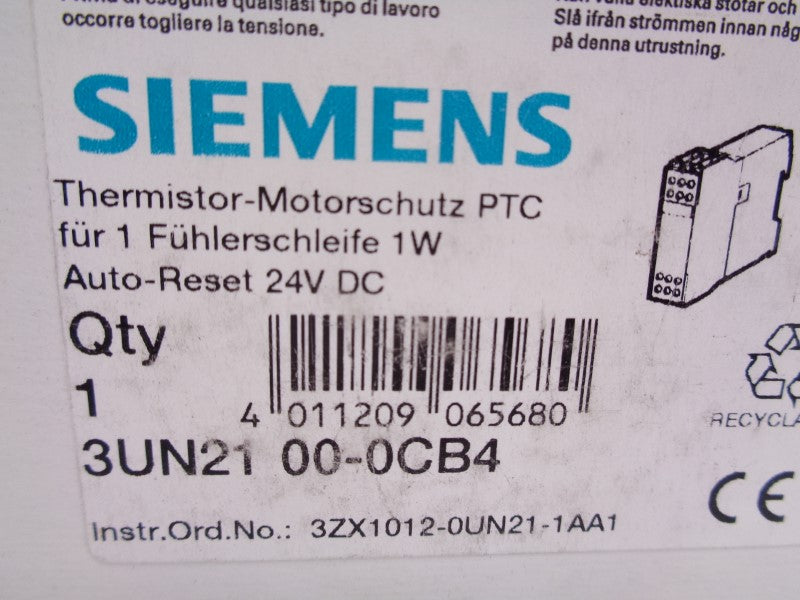 SIEMENS 3UN2100-0CB4 NSMP
