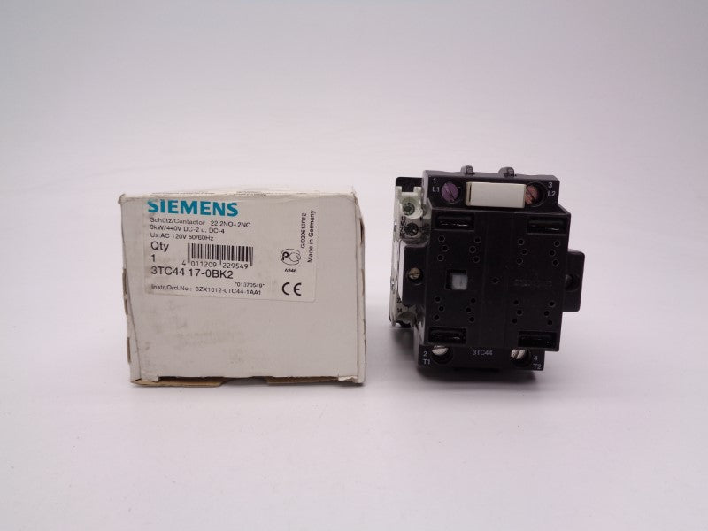 SIEMENS 3TC4417-0BK2 120VAC NSMP