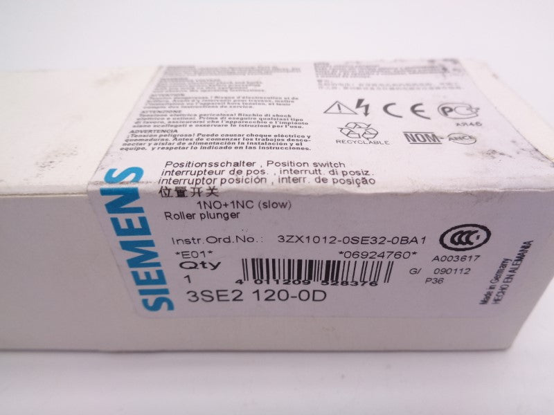 SIEMENS 3SE2120-0D NSMP