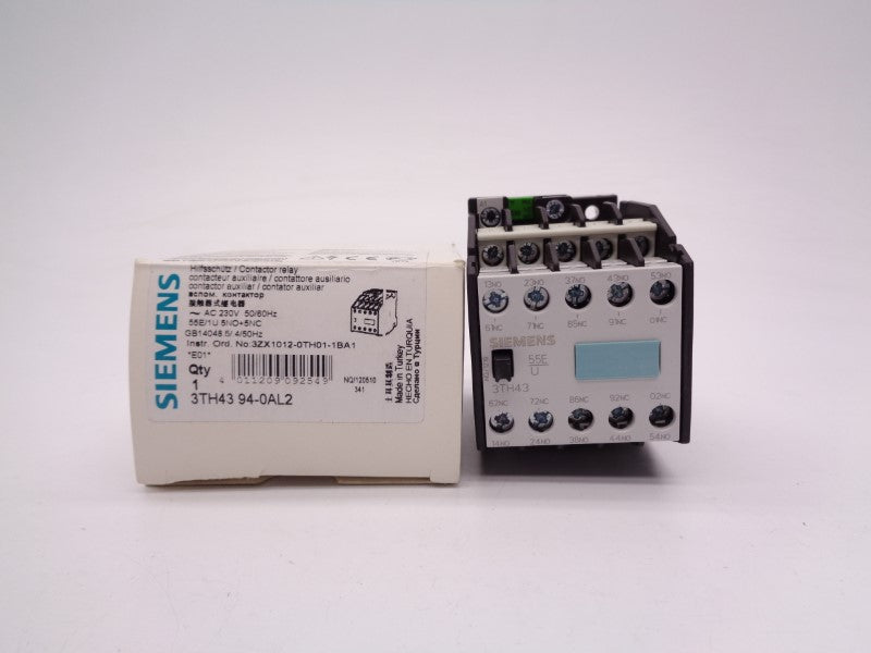 SIEMENS 3TH4394-0AL2 16A 230VAC NSMP