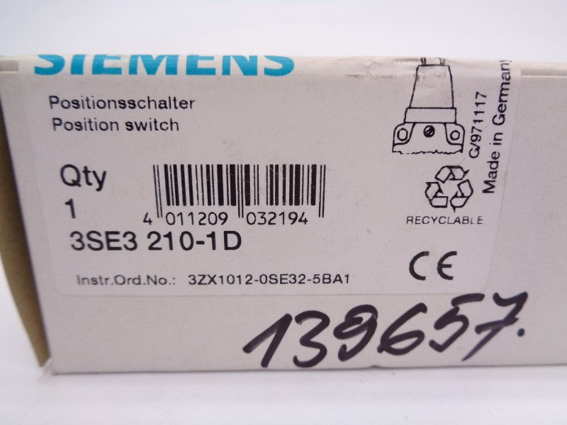SIEMENS 3SE3210-1D NSMP
