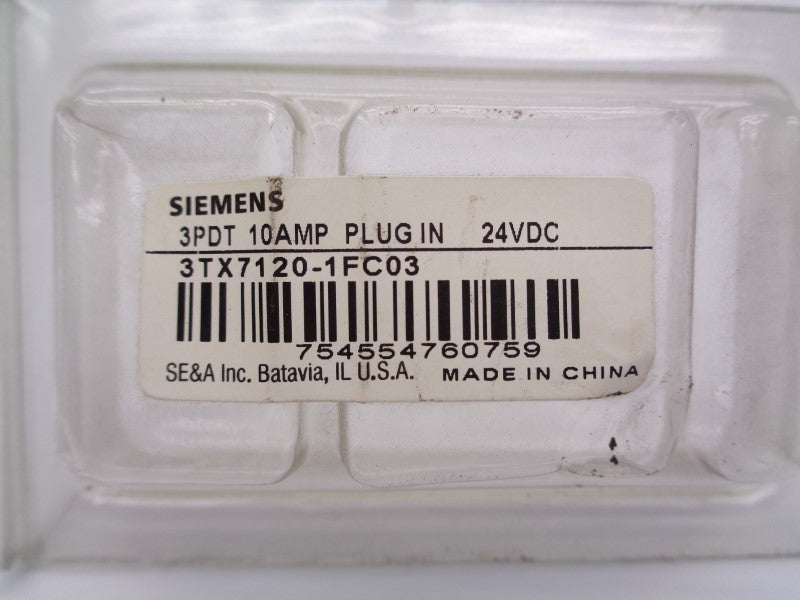 SIEMENS 3TX7120-1FC03 10A 24VDC NSMP