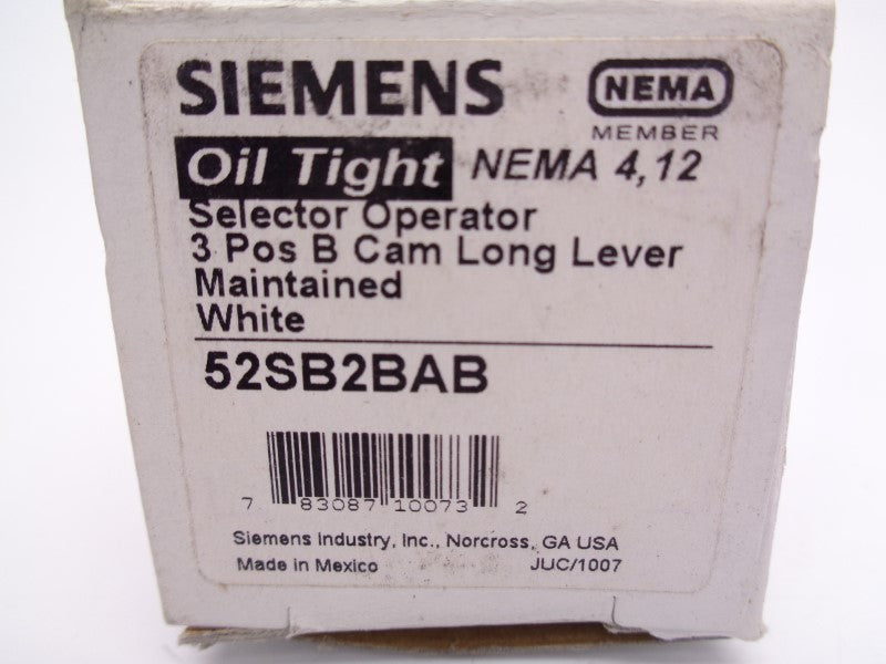 SIEMENS 52SB2BAB NSMP