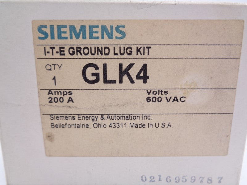 SIEMENS GLK4 600VAC 200A NSMP