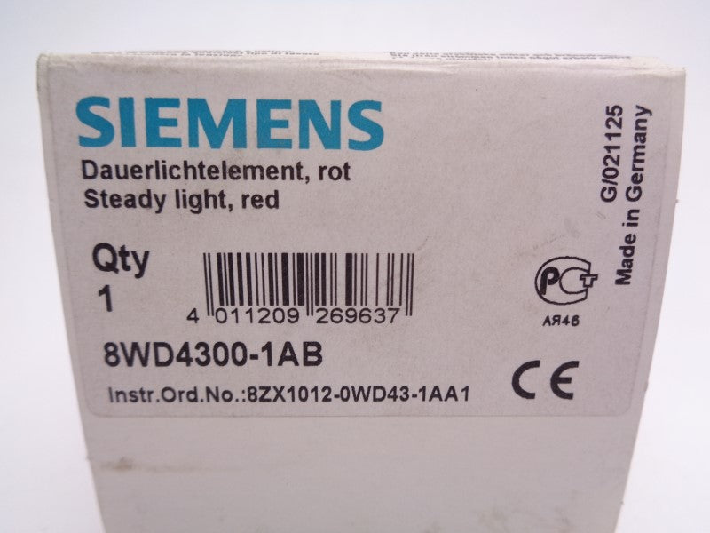 SIEMENS 8WD4300-1AB 230V (NO BULB) NSMP