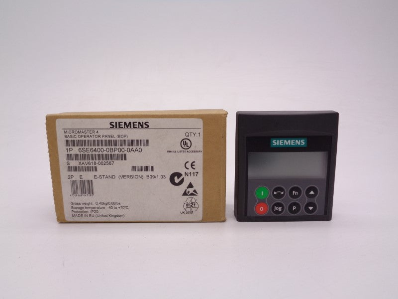 SIEMENS 6SE6400-0BP00-0AA0 NSMP