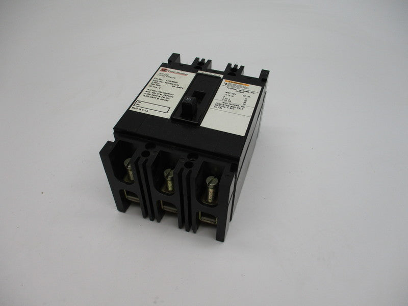 CUTLER HAMMER EHB3060L CIRCUIT BREAKER 60A 480VAC UNMP