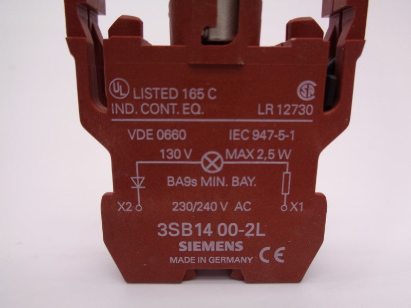 SIEMENS 3SB1400-2L NSNP