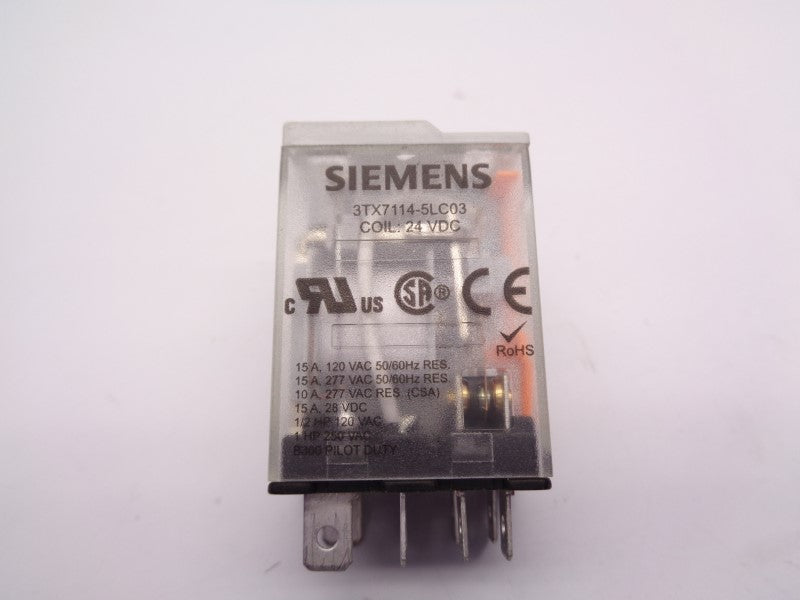 SIEMENS 3TX7114-5LC03 15A 277VAC UNMP