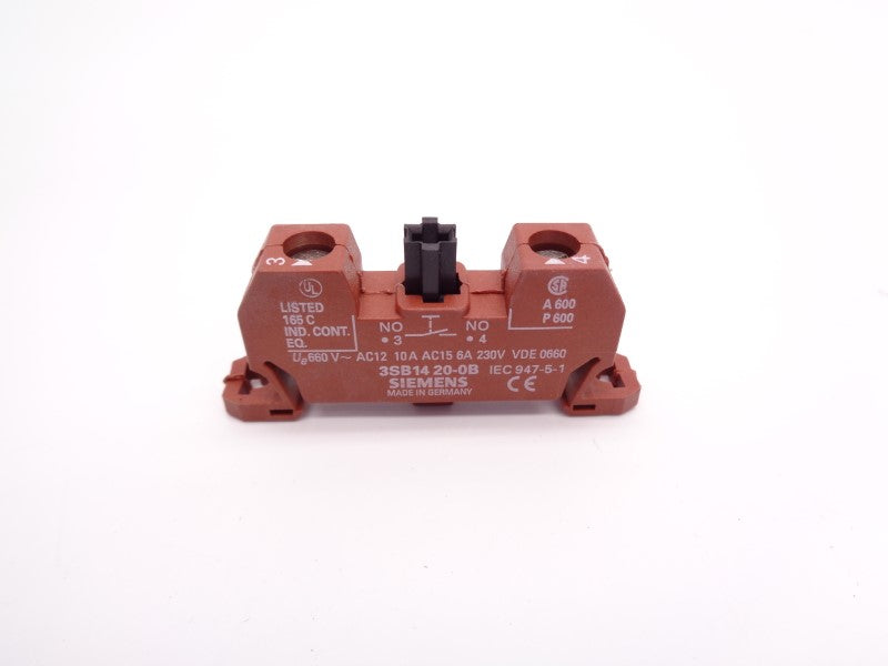 SIEMENS 3SB1420-0B 230V 6A NSNP