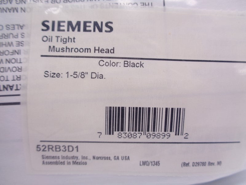 SIEMENS 52RB3D1 NSMP