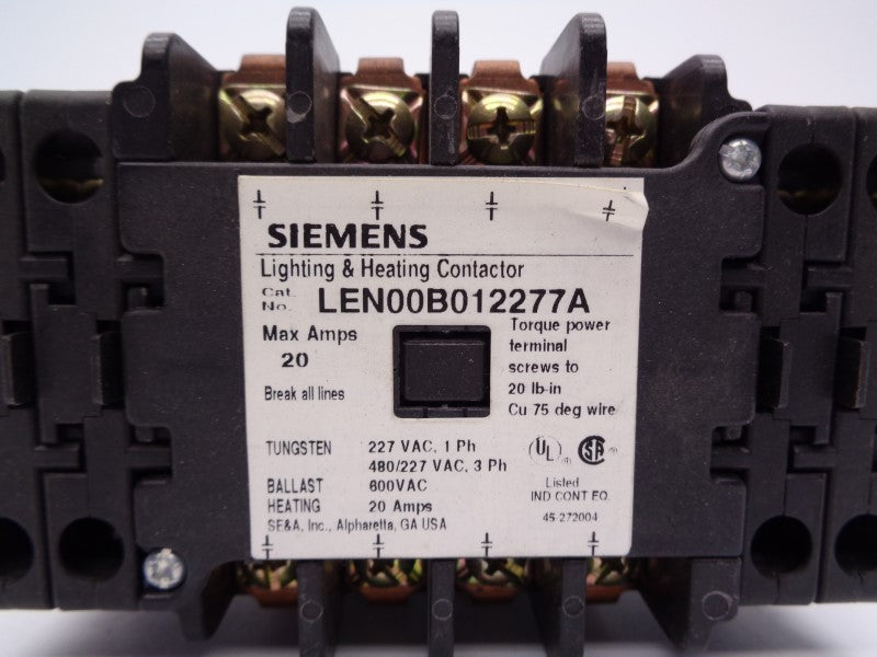 SIEMENS LEN00B012277A 277VAC NSNP