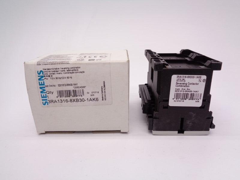 SIEMENS 3RA1316-8XB30-1AK6 110/120V NSMP